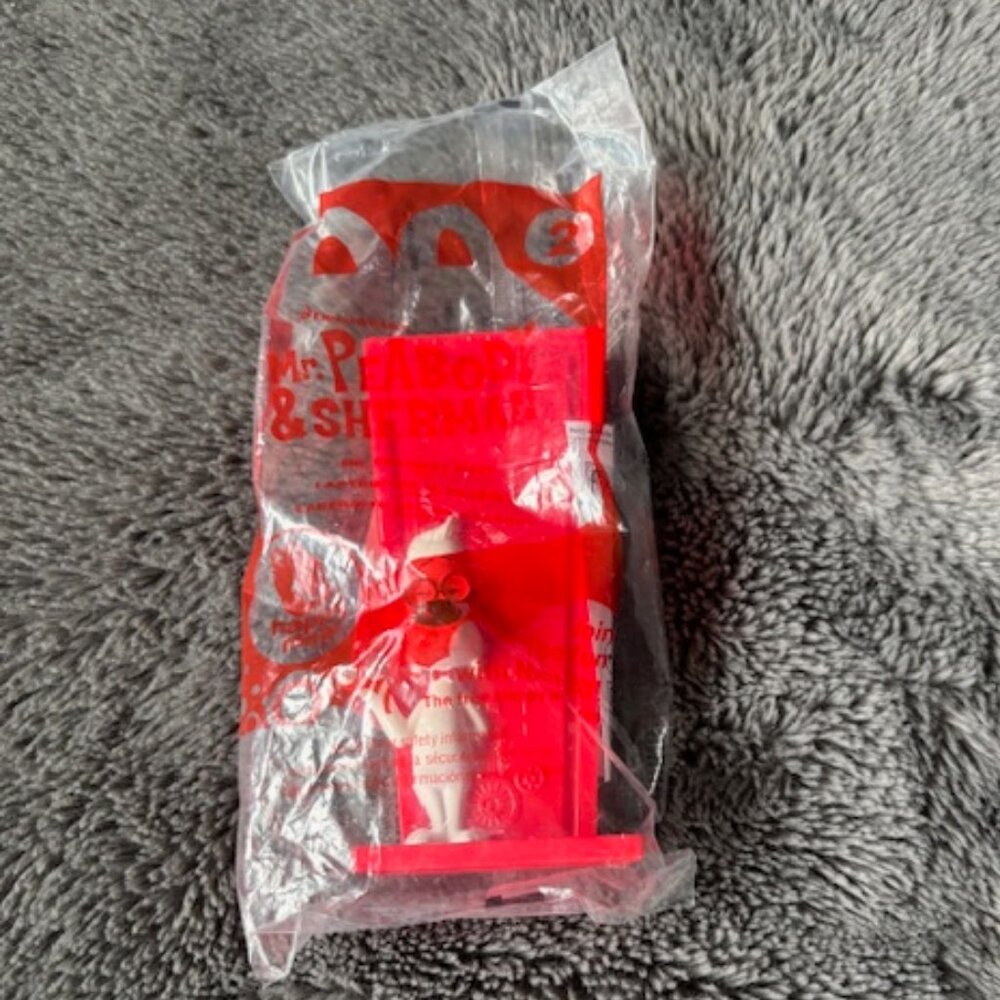 2/$30 McDonald's DreamWorks Mr Peabody & Sherman 2014 Maze No 2 Happy Meal NIP